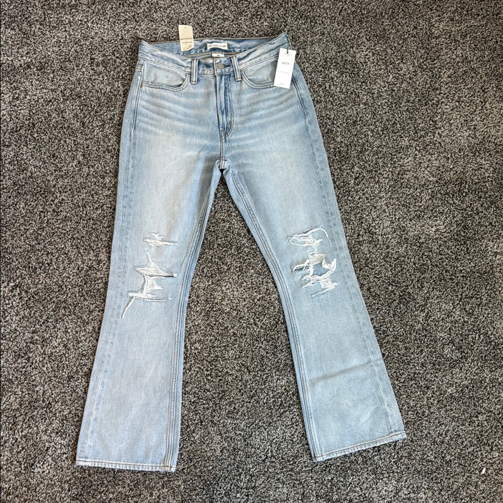American Eagle Outfitters Blue Flare Denim Jeans